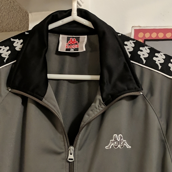 Kappa Jackets & Coats Vintage Kappa Full Zip Track Jacket Silver